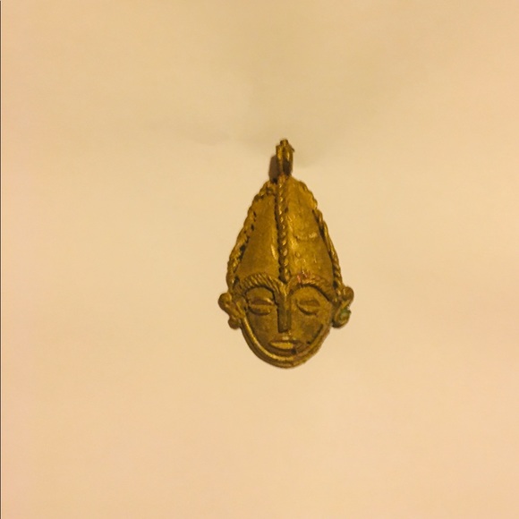 African Other - Nigerian Yoruba Mask Pendant